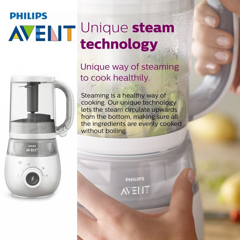 Philips Avent 4 in 1 health baby food maker food blender  (2 Years warranty )