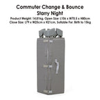 Joie Commuter Change and Bounce Travel Cot -Starry Night