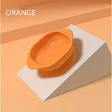 MISUTA Baby Kids Silicone Suction Bowl Non-slip Tableware Safe Soft Feeding Oraganizer Heat-resistant