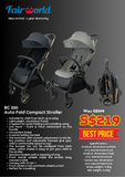 BC 330 Auto Fold Compact Stroller