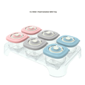 Misuta baby food container 6 in 1 with date mark 120ML