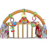 SKK BABY Musical Stroller Car seat Crib Activity Arch Toy with Teether Rattle Gift for 0-36 Months