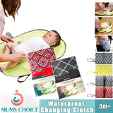 JJOVCE Portable Baby Diaper Changing Mat Waterproof Clutch Baby Travel Changing Kit