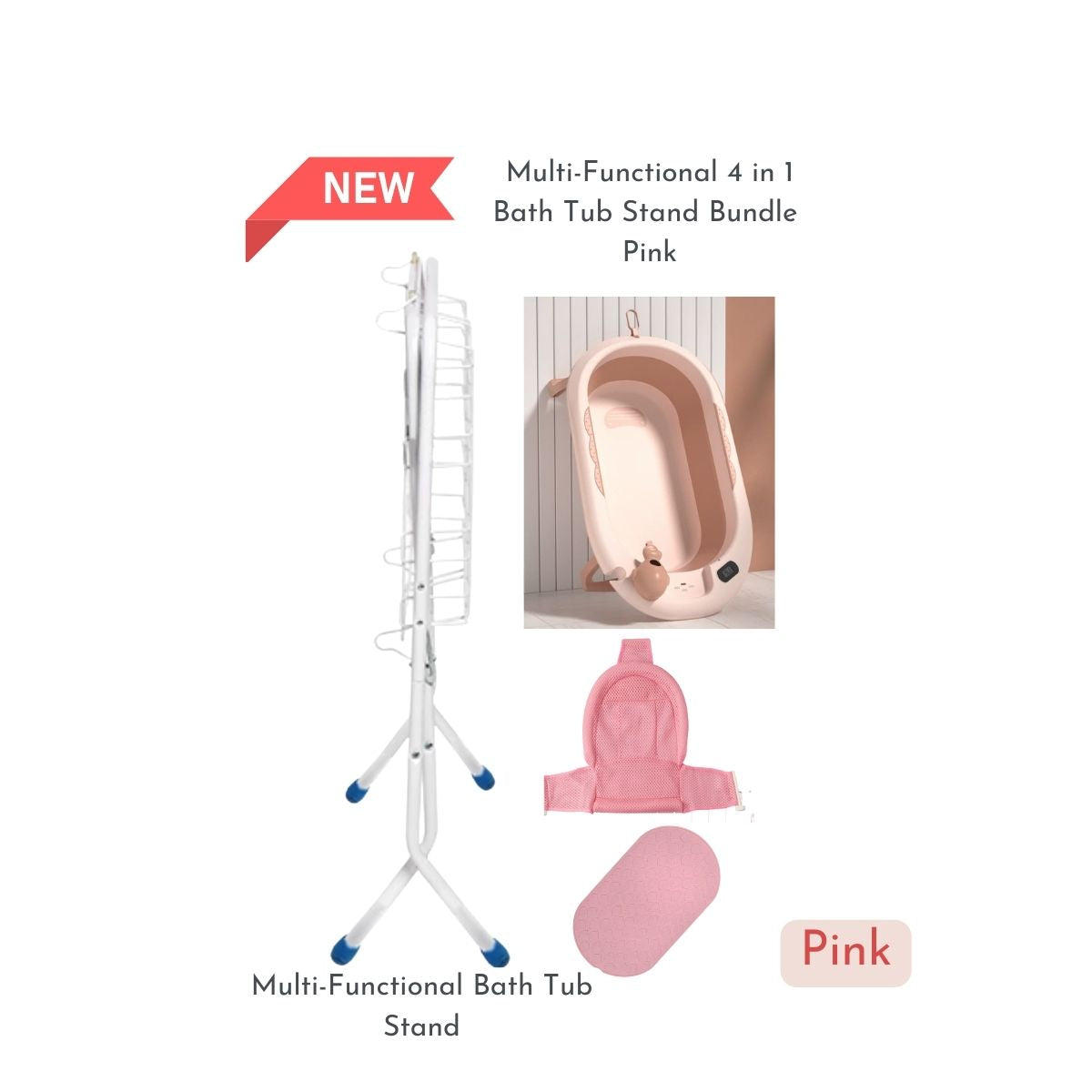 NEMOBABY Whale Bath tub w/Stand (Model A)