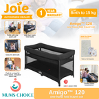 Joie Amigo 120 One-hand Fold Travel Cot