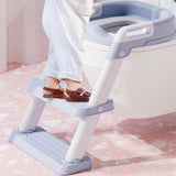 Mums Choice Baby Toddler Kids Potty Training Seat with Ladder Toilet Seat/ Non-Slip Potty Chair Adjustable Boy Girl
