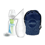 DR Brown's Options+ PP Narrow Neck Silicone One-Piece Breast Pump with Travel Bag
