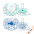 Philips Avent Ultra Soft Soother 6-18 M ( Twin Pack ) - Mix deco