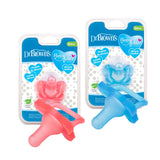 Dr. Brown’s™ HappyPaci™ Silicone Pacifier, 2 count - Pink / Blue 0-6M