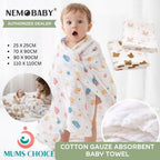 Mums Choice Baby Cotton Gauze Absorbent Baby Towel