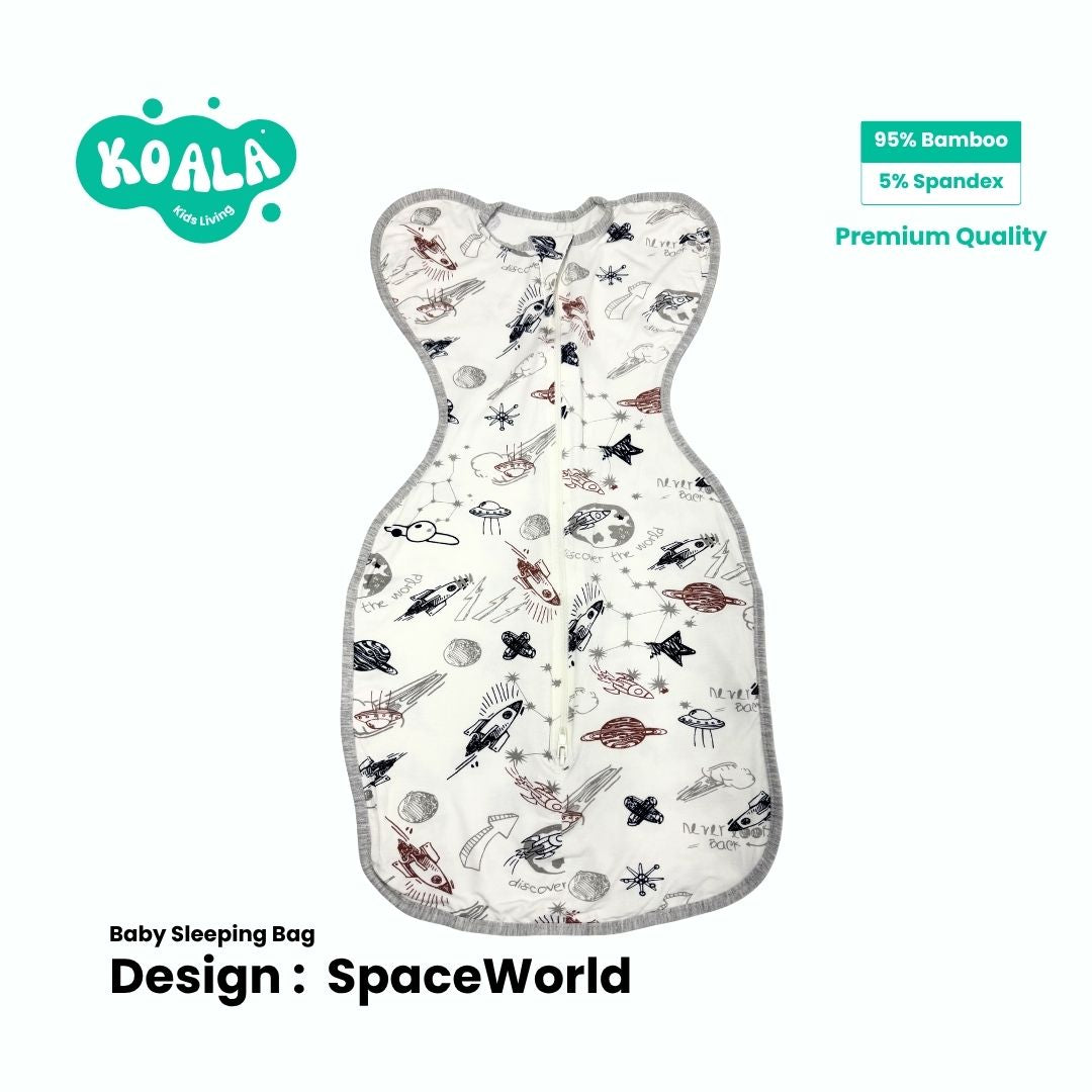 Koala Living Bamboo Baby Swaddle / Baby Sleeping Bag