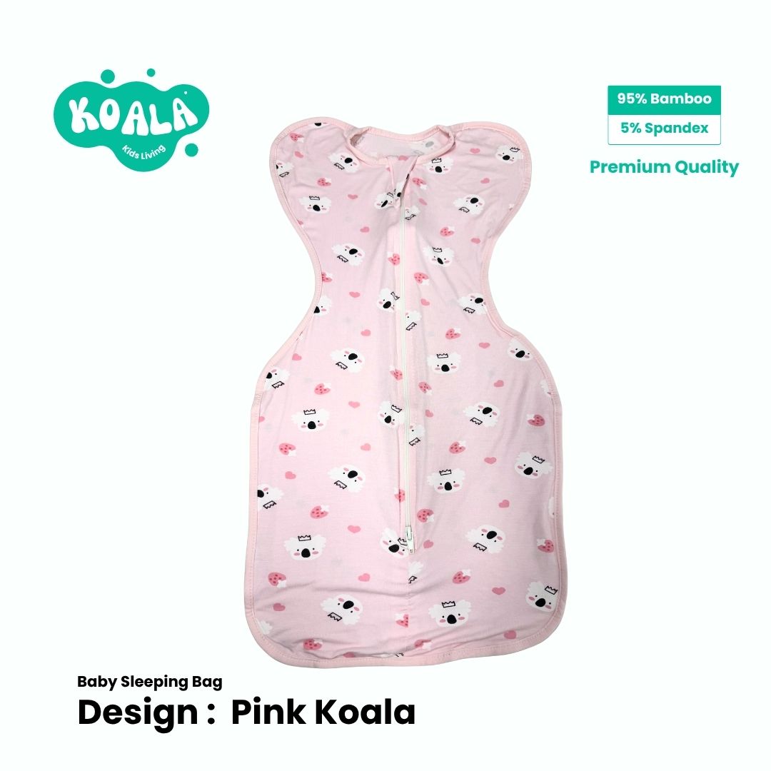 Koala Living Bamboo Baby Swaddle / Baby Sleeping Bag