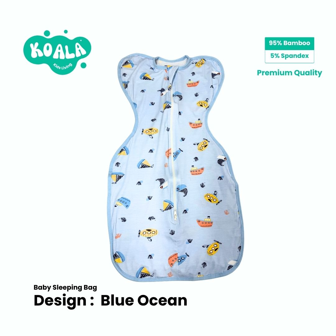 Koala Living Bamboo Baby Swaddle / Baby Sleeping Bag