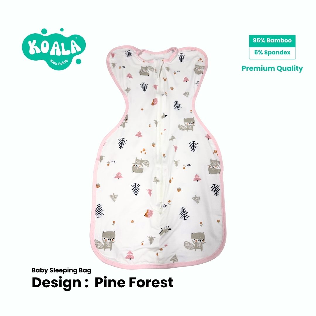 Koala Living Bamboo Baby Swaddle / Baby Sleeping Bag