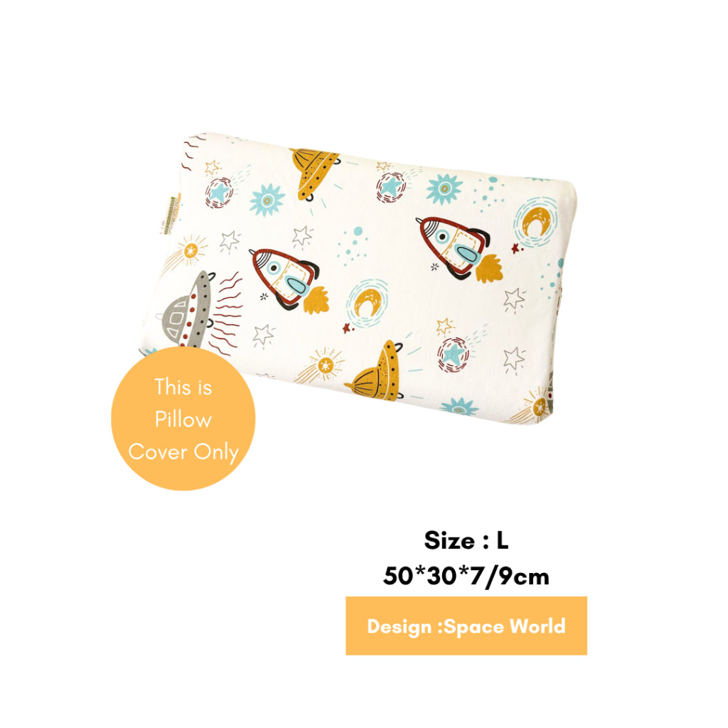 Nemobaby Breathable Kids Toddler Children Natural Latex Pillow Size 44*27*6cm / 50*30*6/9cm