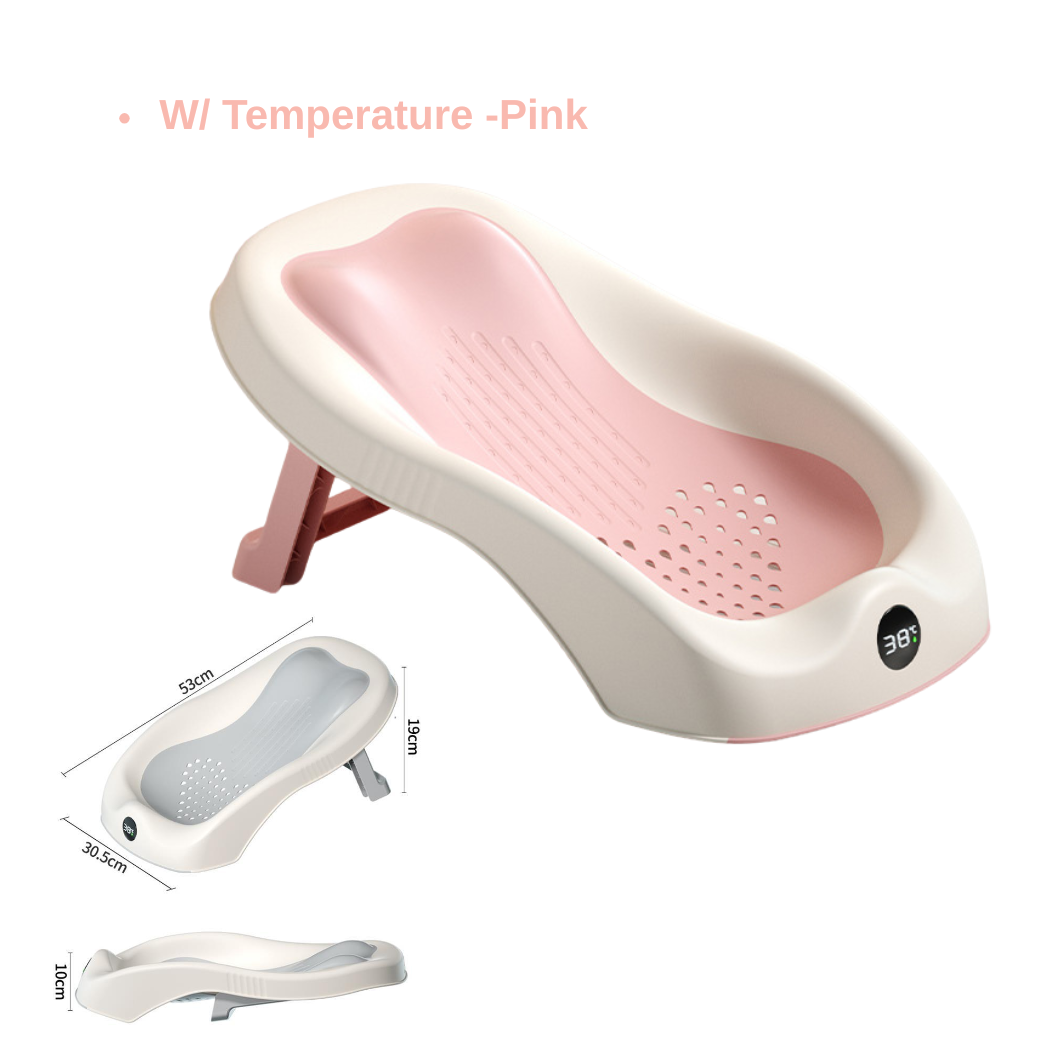 Nemobaby Foldable Bath Support with Soft Raised Headrest