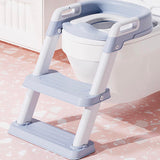 Mums Choice Baby Toddler Kids Potty Training Seat with Ladder Toilet Seat/ Non-Slip Potty Chair Adjustable Boy Girl