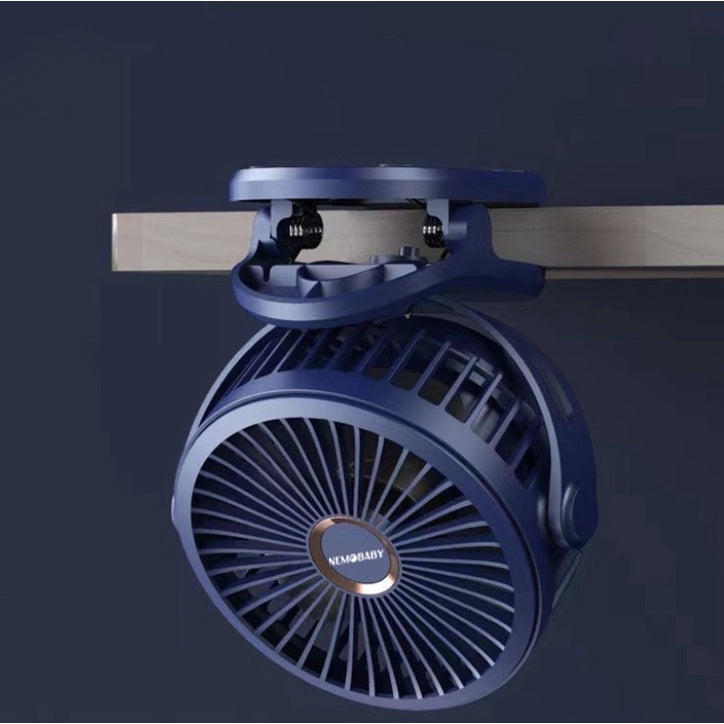 Nemobaby 10000mAh Built-in battery USB Clip Stroller Fan /Desk top Fan with 4 Speed