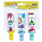 Zootime 3PCS Baby Universal Pacifier Chain /Teeher Clip Adjustable [Baby Gallery]