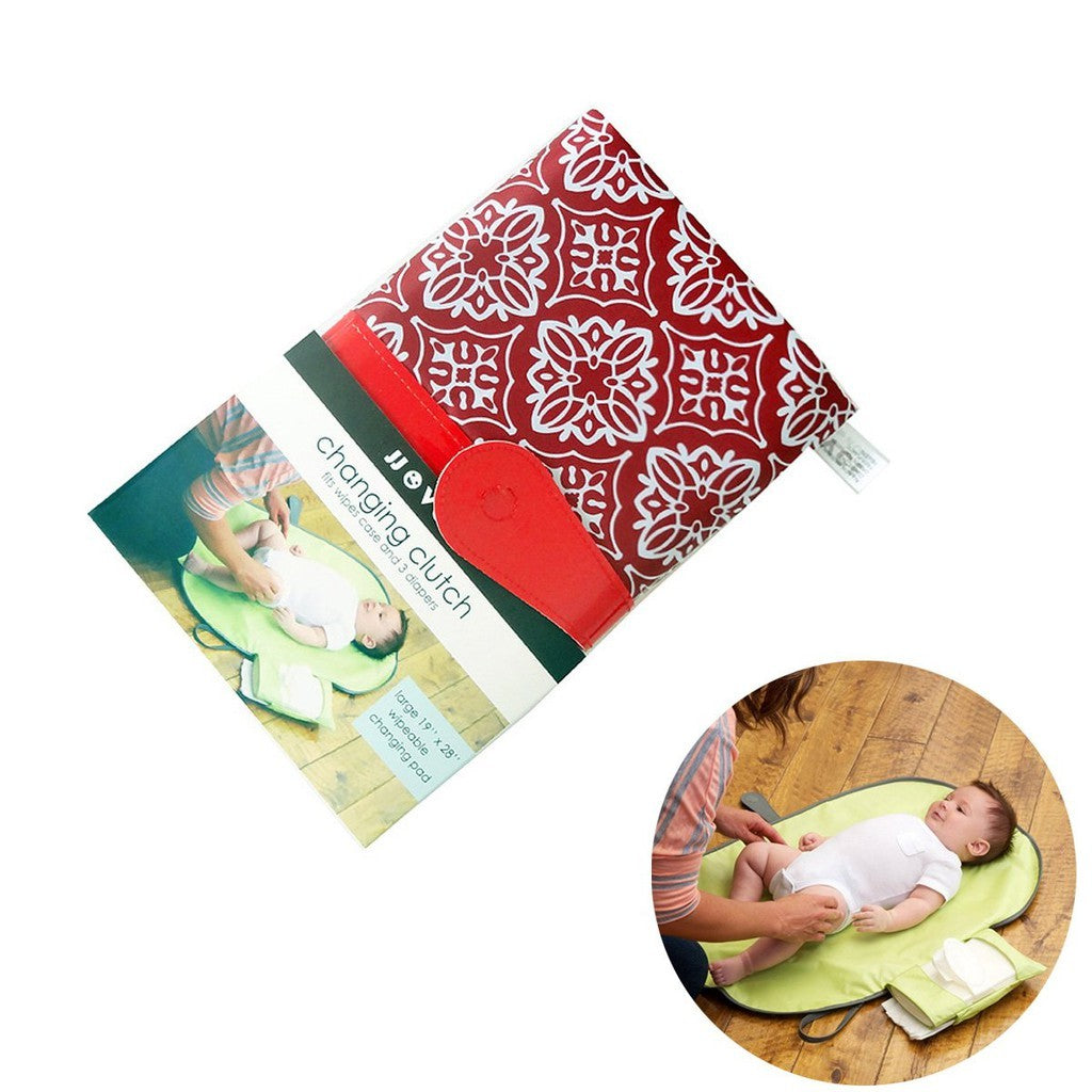 Mums Choice Portable Baby Diaper Changing Mat Waterproof Clutch Baby Travel Changing Kit