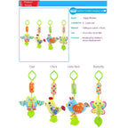 Happy Monkey Teether Toy Stroller Hanging Toy