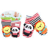 Happy Monkey Sound Baby Ankle Toys Baby Mittens Baby Socks