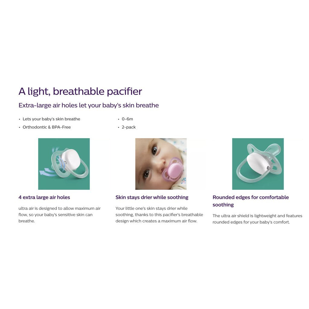 Philips Avent ultra air pacifier