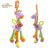 Happy Monkey  baby plush animal toy - Giraffe