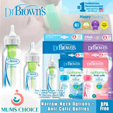 Dr. Brown’s Natural Flow® Options+™ Narrow Anti-Colic Baby Bottle