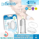 Dr. Brown’s™ Silicone Finger Toothbrush with case