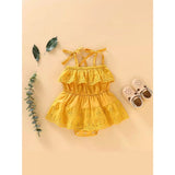 Nemobaby Baby Girl Romper Dress Camisole Romper Newborn Baby