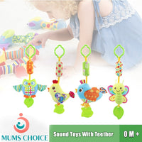 Happy Monkey Teether Toy Stroller Hanging Toy