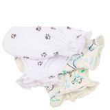 【2 Pair /Set 】Nemobaby 2 Pair Set Anti-Scratch Gloves Newborn Mittens 100% Pure Cotton