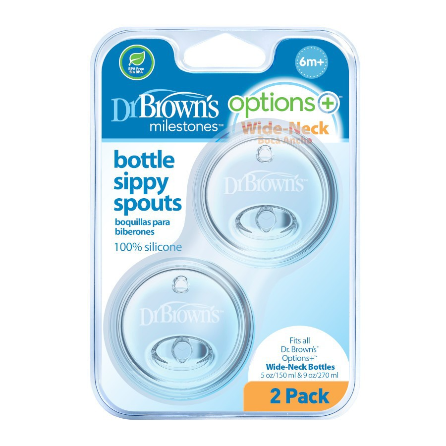 Dr. Brown’s™ Options+™ Wide-Neck Bottle Sippy Spout