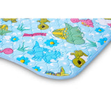 Babylove Waterproof PVC Cot Sheet (Assorted Printed)