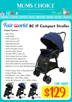 Fairworld BC 1F Compact Stroller