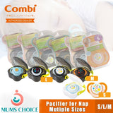 Combi Pacifier For Nap Mutiple Sizes - 0-3M / 2-10M / 8-18M with Size S / M / L