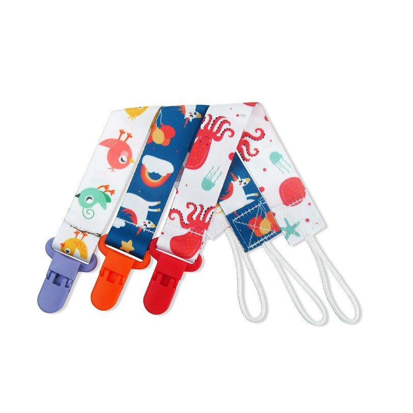 Zootime 3PCS Baby Universal Pacifier Chain /Teeher Clip Adjustable [Baby Gallery]