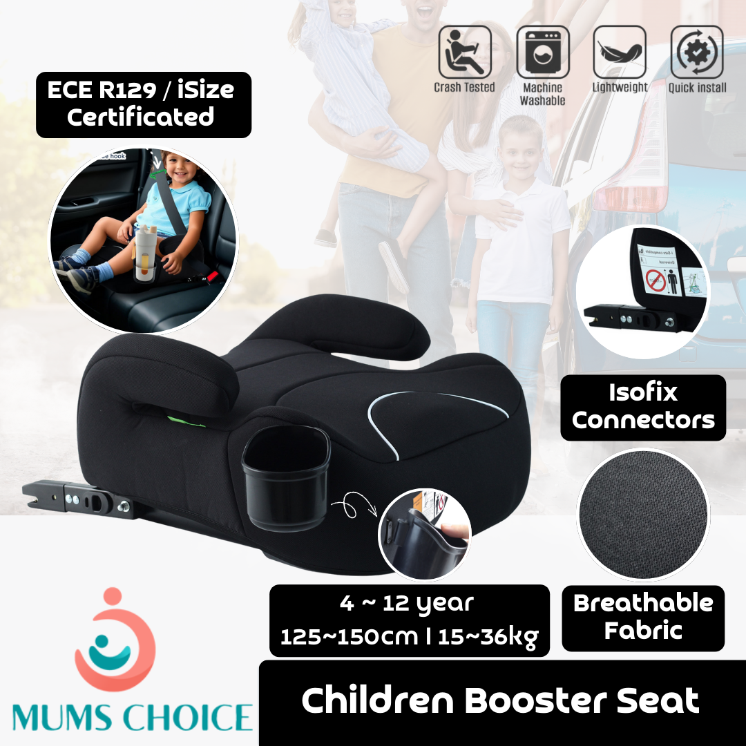 Mums Choice children  isofix car seat booster seat 125~150cm