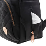 Princeton Milano Junior Series Baby Diaper Bag - Waterproof Navy Blue / Black / Maroon