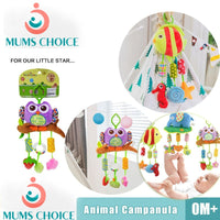 Happy Monkey animal campanula baby toys