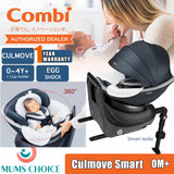 [60% OFF On Display Set] Combi CulMove Smart Isofix Car Seat (Navy Blue)