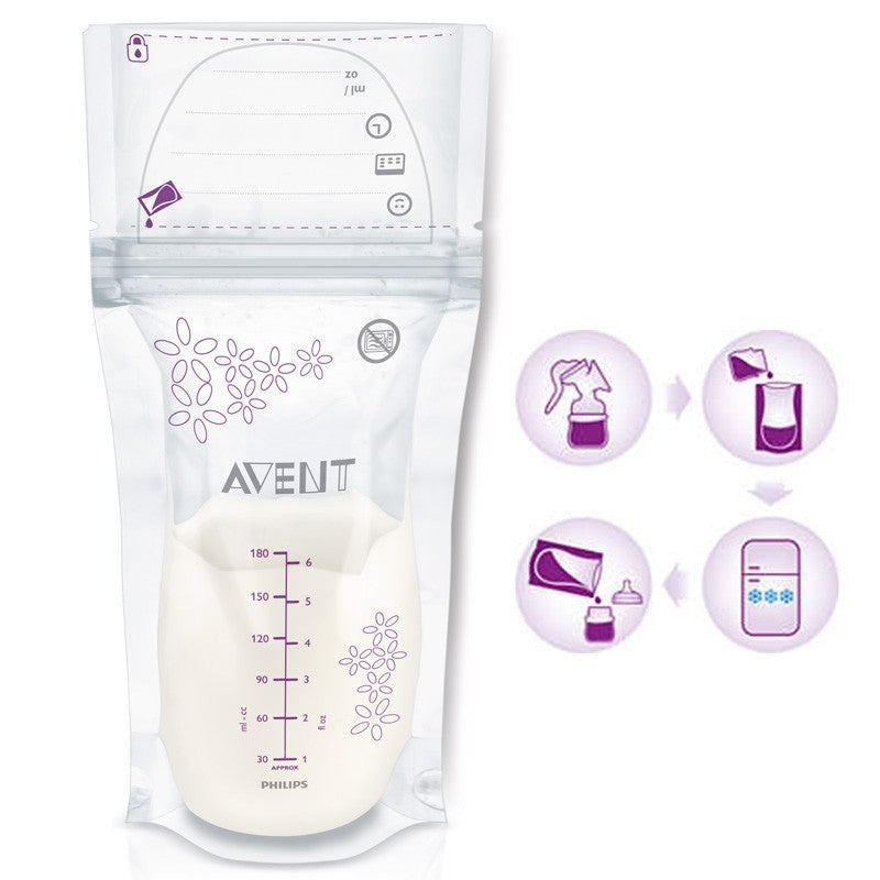 Philips Avent Breastmilk Storage Bag ( 25 x 180ml )