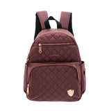 Princeton Milano Junior Series Baby Diaper Bag - Waterproof Navy Blue / Black / Maroon