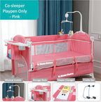 Brotish 4 in 1 Adjustable Heigh Co-Sleep Playpen