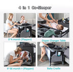 Brotish 4 in 1 Adjustable Heigh Co-Sleep Playpen