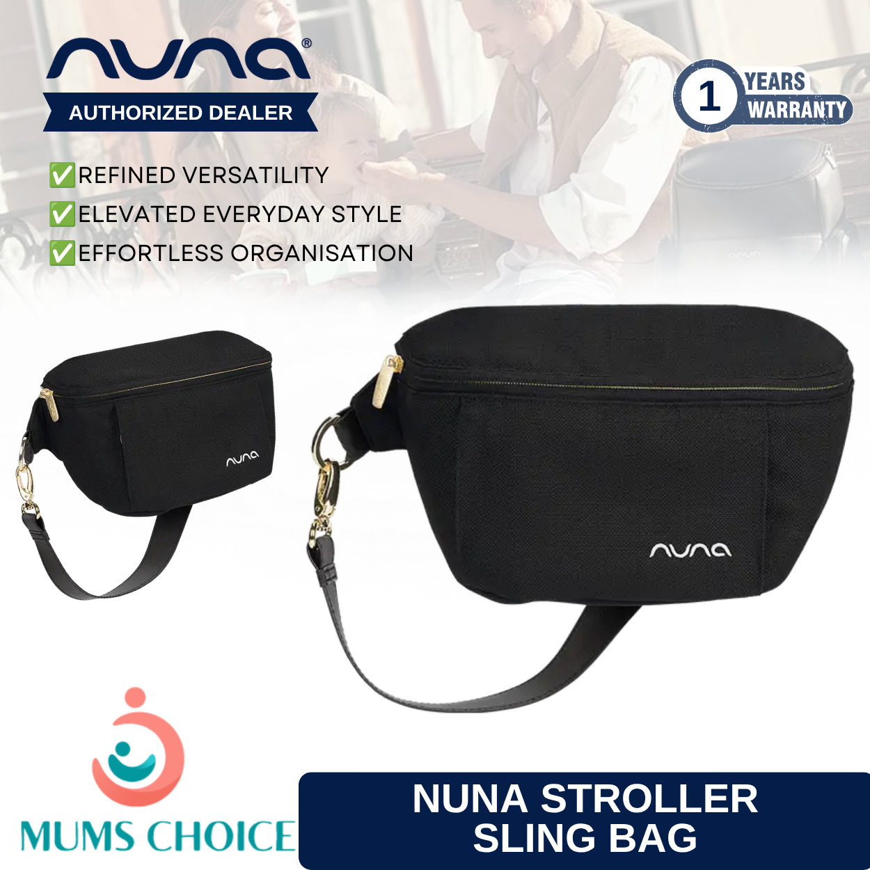 Nuna Stroller Sling Bag