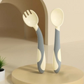 MISUTA Bendable / Curve-able Baby Spoon and Fork Set