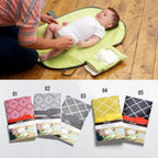 Mums Choice Portable Baby Diaper Changing Mat Waterproof Clutch Baby Travel Changing Kit