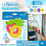 DR. Brown's Aquacool Water-Filled Teether (Pineapple & Apple), 2-PACK